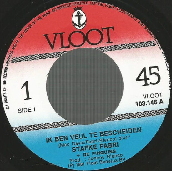 Stafke Fabri - Ik Zen Veul Te Bescheiden