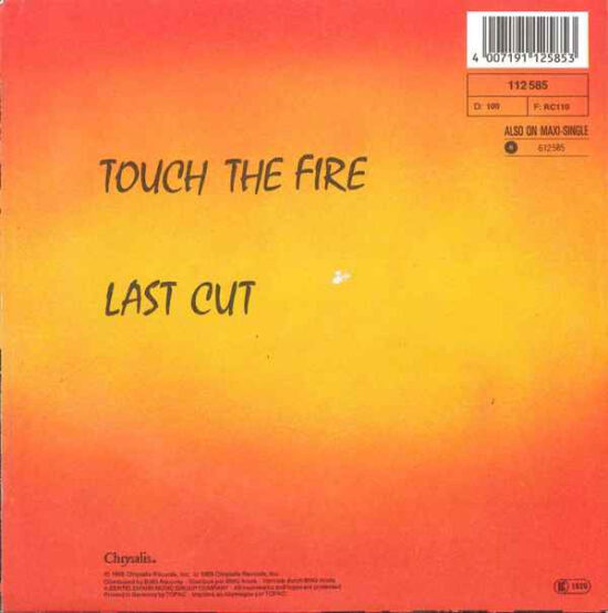 Icehouse - Touch The Fire