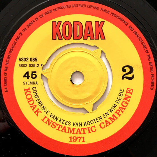 Van Kooten & De Bie - Kodak Instamatic Campagne