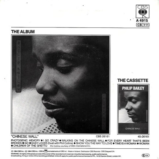 Philip Bailey - Easy Lover