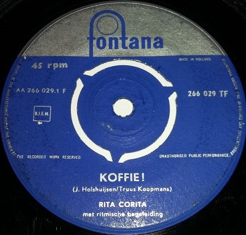 Rita Corita - Koffie! / Zo'n Schat Van Een Man