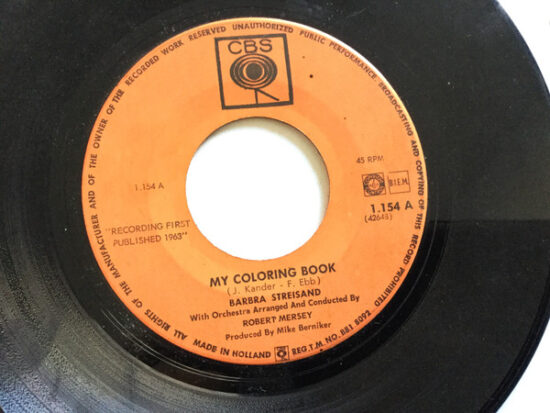 Barbra Streisand - My Coloring Book