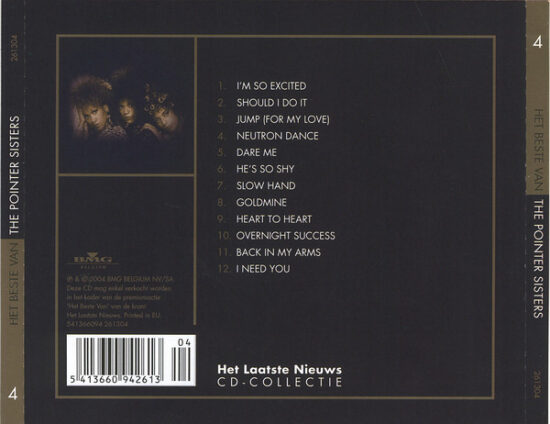 Pointer Sisters - Het Beste Van Pointer Sisters