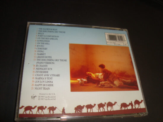 Various - The Sheltering Sky (Music From The Original Motion Picture Soundtrack)