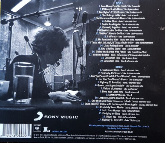 Bob Dylan - The Best Of The Cutting Edge 1965-1966