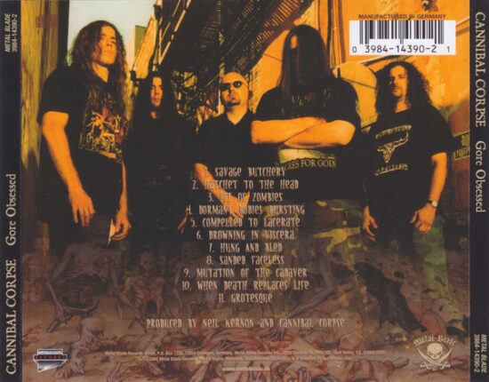 Cannibal Corpse - Gore Obsessed