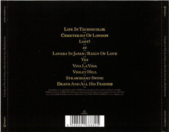 Coldplay - Viva La Vida Or Death And All His Friends
