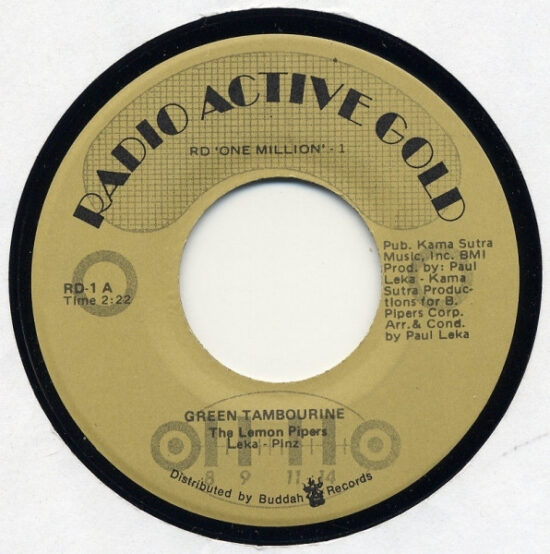 The Lemon Pipers - Green Tambourine / No Help From Me