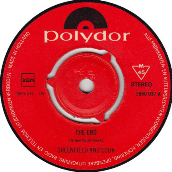 Greenfield & Cook - The End