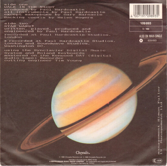 Paul Hardcastle - Walk In The Night