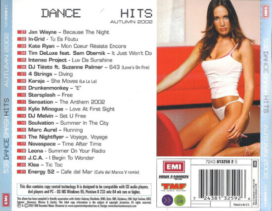 Various - 538 Dance Smash Hits Autumn 2002