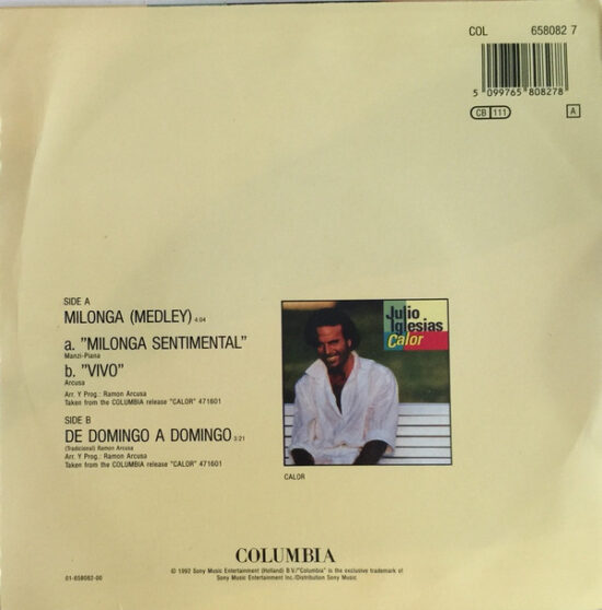 Julio Iglesias - Milonga Sentimental