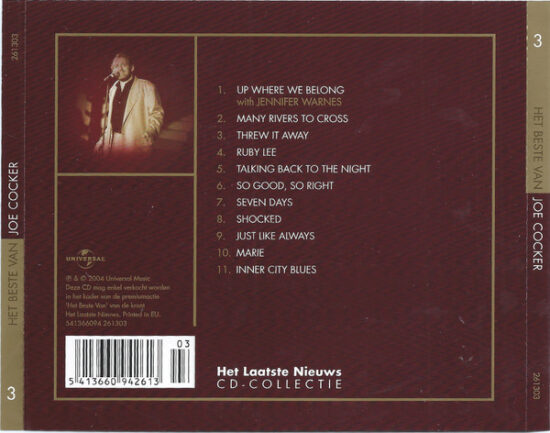 Joe Cocker - Het Beste Van Joe Cocker