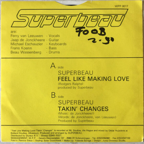 Superbeau - Feel Like Making Love