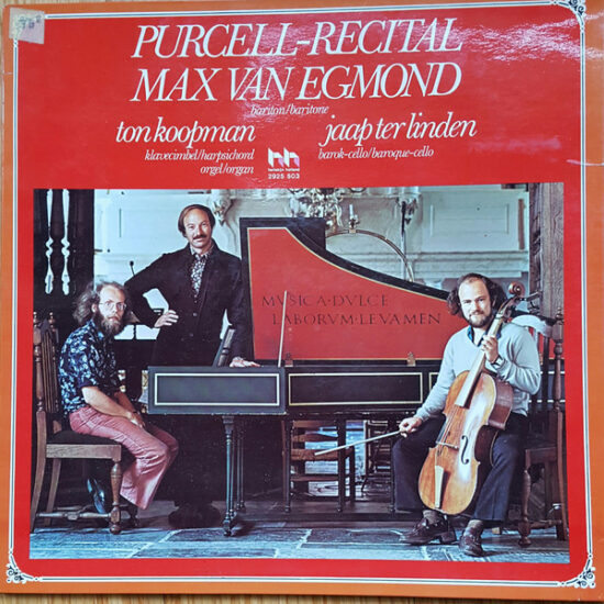 Max van Egmond - Purcell Recital