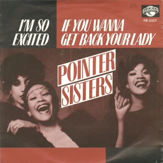 Pointer Sisters - I'm So Excited / If You Wanna Get Back Your Lady