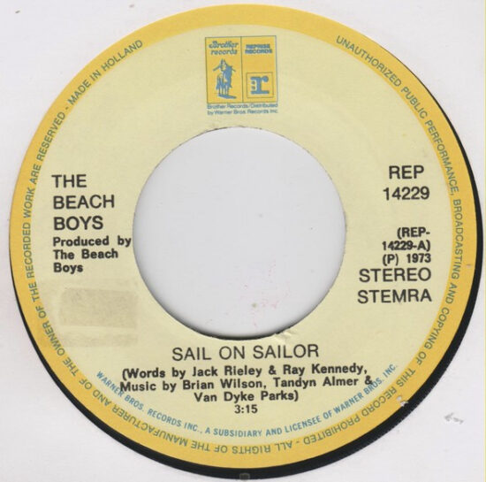 The Beach Boys - Sail On Sailor
