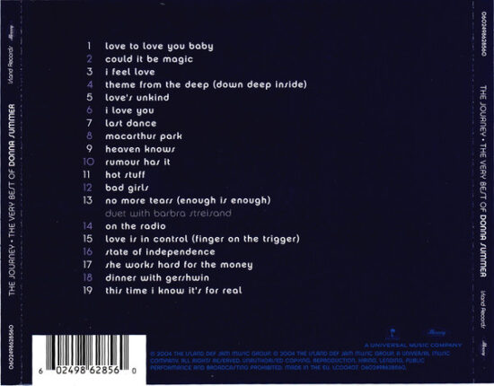 Donna Summer - The Journey - The Very Best Of