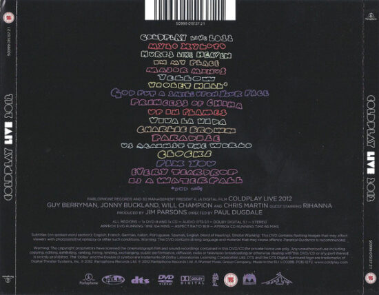 Coldplay - Live 2012