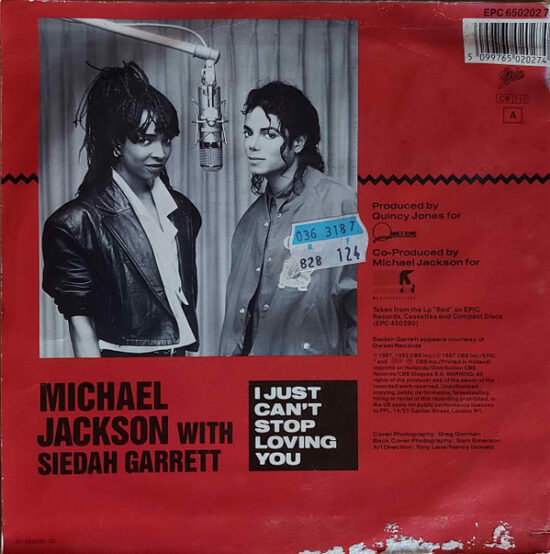 Michael Jackson - I Just Can't Stop Loving You