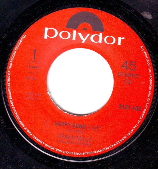 Frank Mills - Happy Song / On The Move