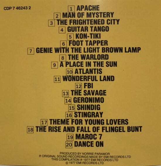 The Shadows - 20 Golden Greats