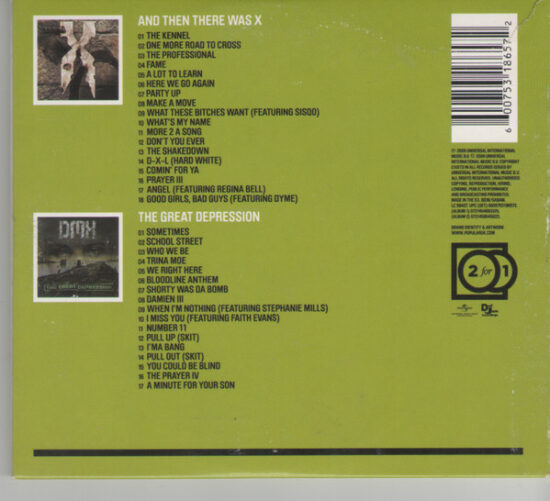DMX - And Then There Was X + The Great Depression