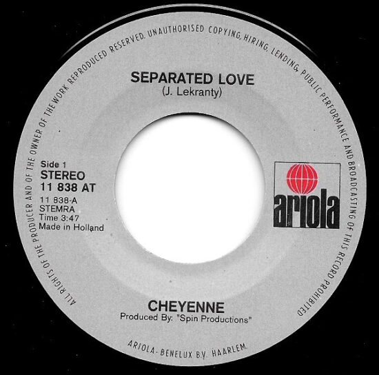 Cheyenne (2) - Separated Love