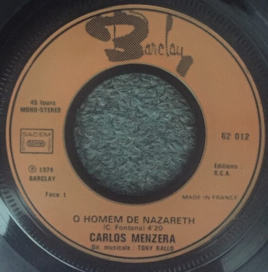 Carlos Menzera - O Homen De Nazareth