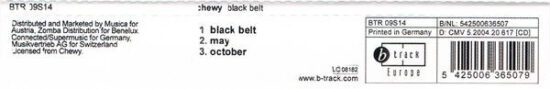 Chewy - Black Belt