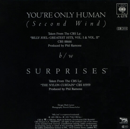 Billy Joel - You're Only Human (Second Wind)