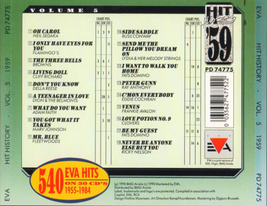 Various - Hit History '59 - Volume 5