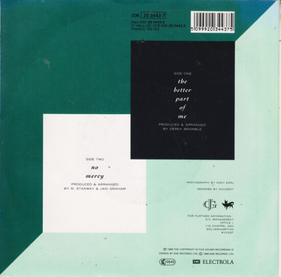 Jaki Graham - The Better Part Of Me