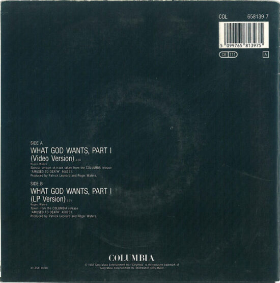 Roger Waters - What God Wants, Part I