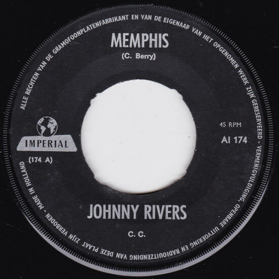 Johnny Rivers - Memphis / It Wouldn't Happen With Me
