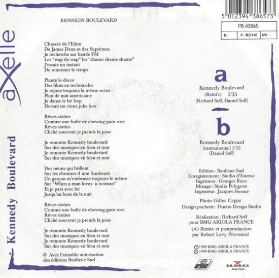 Axelle Red - Kennedy Boulevard (Remix)