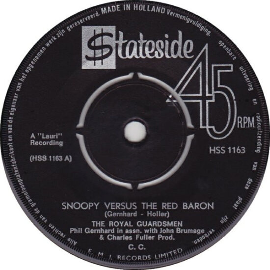 The Royal Guardsmen - Snoopy Versus The Red Baron / I Needed You