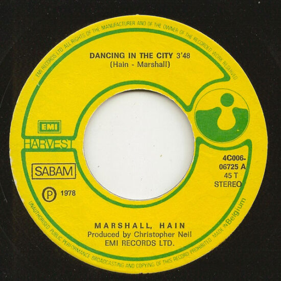 Marshall Hain - Dancing In The City