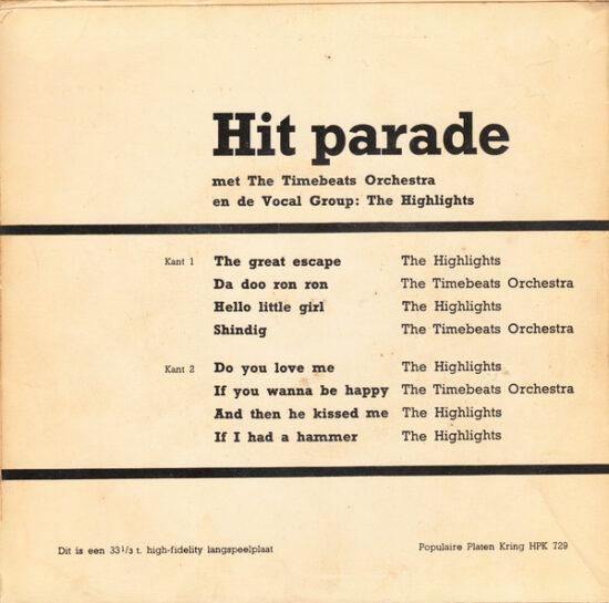 The Timebeats - Hit Parade