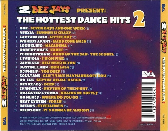 Various - 2 DeeJays Present: The Hottest Dance Hits 2