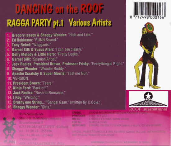 Various - Dancing On The Roof - Ragga Party Pt.1