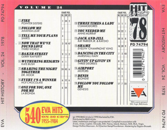 Various - Hit History '78 - Volume 24