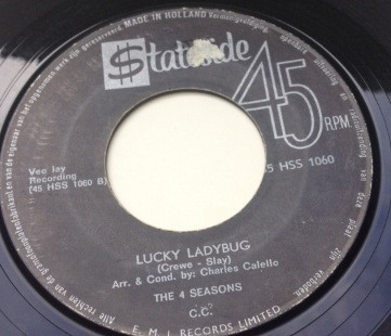 The Four Seasons - Walk Like A Man / Lucky Ladybug