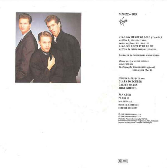 Johnny Hates Jazz - Heart Of Gold (Remix)