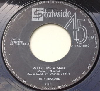 The Four Seasons - Walk Like A Man / Lucky Ladybug