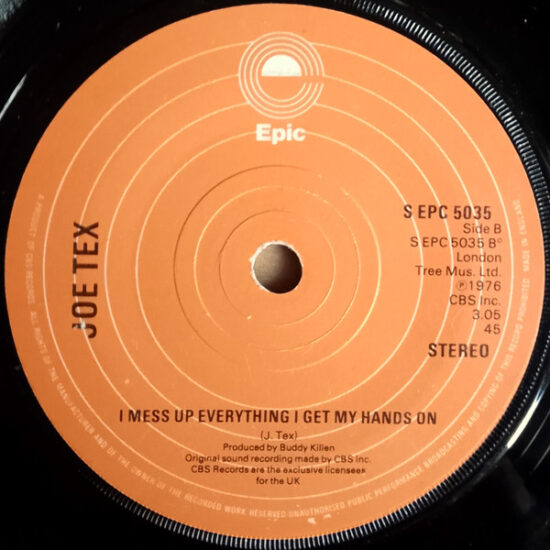 Joe Tex - Ain't Gonna Bump No More (With No Big Fat Woman)