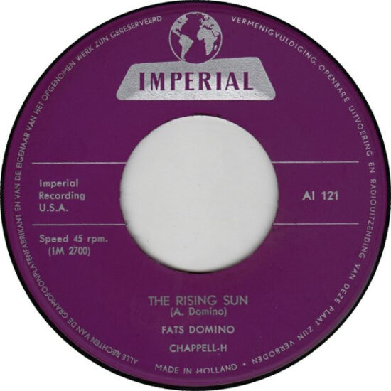 Fats Domino - Shu Rah / The Rising Sun