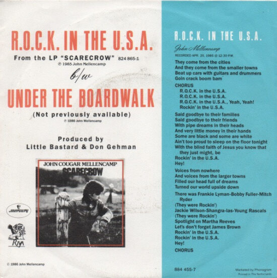 John Cougar Mellencamp - R.O.C.K. In The U.S.A.