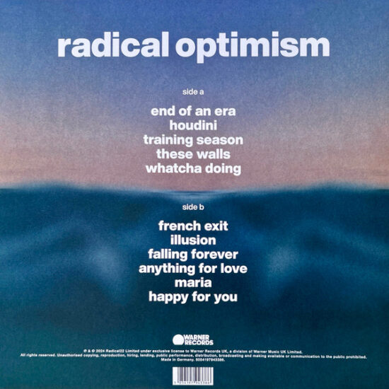 Dua Lipa - Radical Optimism