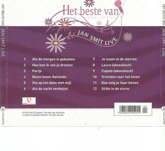 Jan Smit - Het Beste Van Collectie - Jan Smit Live